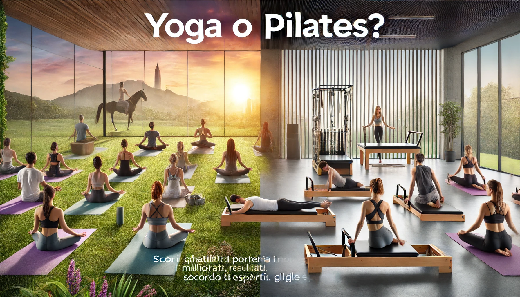 Yoga o Pilates? Scopri Quale Disciplina Ti Porterà I Migliori Risultati, Second...